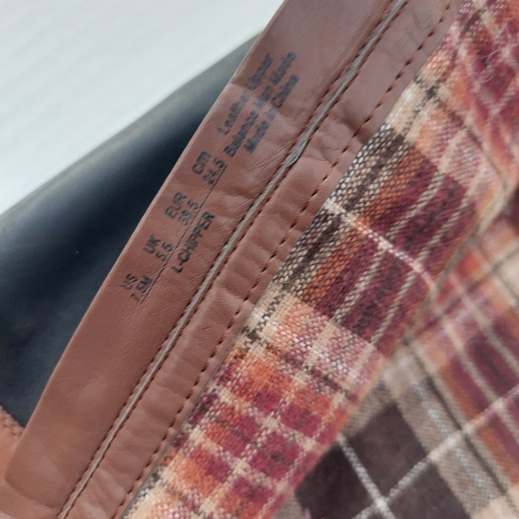 Franco Sarto Leather Boots ZipUp Black and Brown Women sz 7.5 - Picture 6 of 6